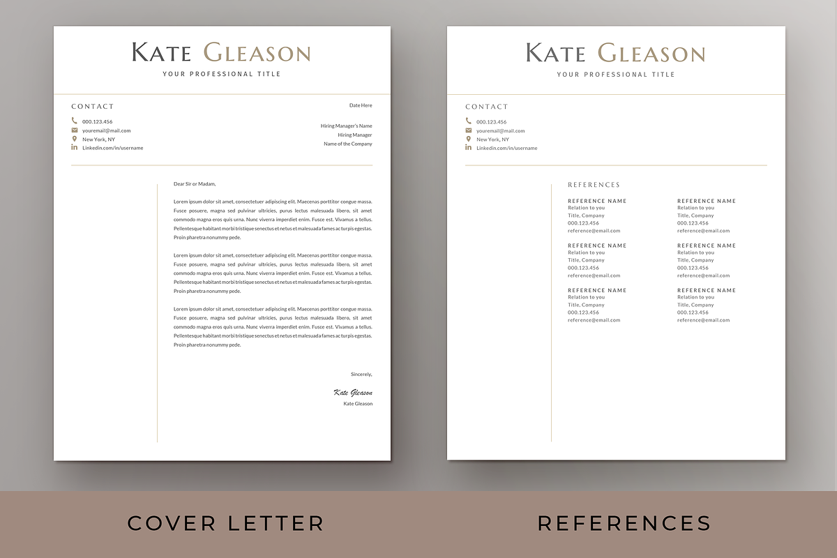 Engineer Resume & Cover Letter -Word, a Resume Template by Resume Bureau (Photo 4 of 5)