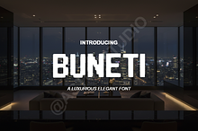 Buneti – Elegant Display Serif for L