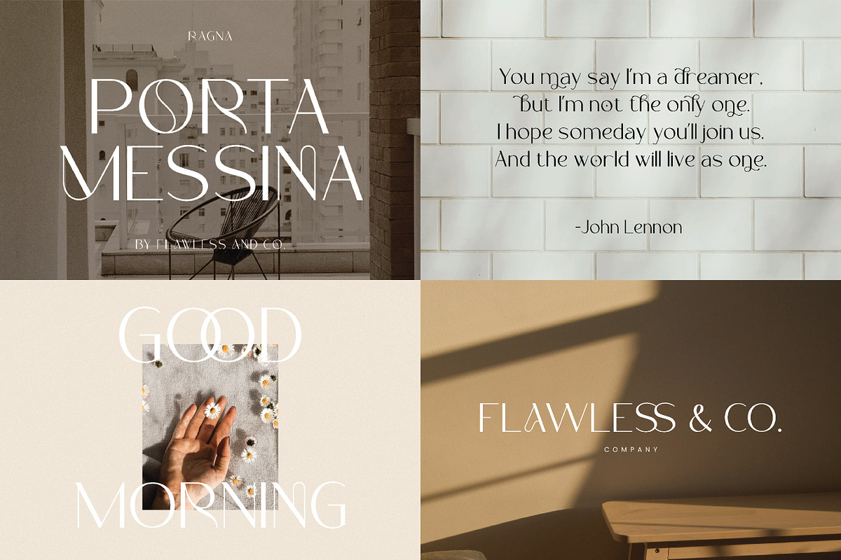 Modern Serif & Sans Serif Bundle, a Serif Font by Flawless And Co (Photo 5 of 12)