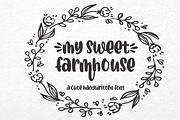 My Sweet Farmhouse, a Script Font by Mozatype (Thumbnail 1 of 12)