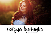 Just Case Modern Script Font, a Script Font by Happy Letters (Thumbnail 9 of 10)