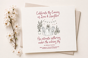 Swirly Delight - Handwritten Font, a Handwritten Font by Sronstudio (Thumbnail 3 of 10)