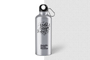 Metallic Bottle Mockup, a Product Mockup by AlkStudio (Thumbnail 7 of 10)