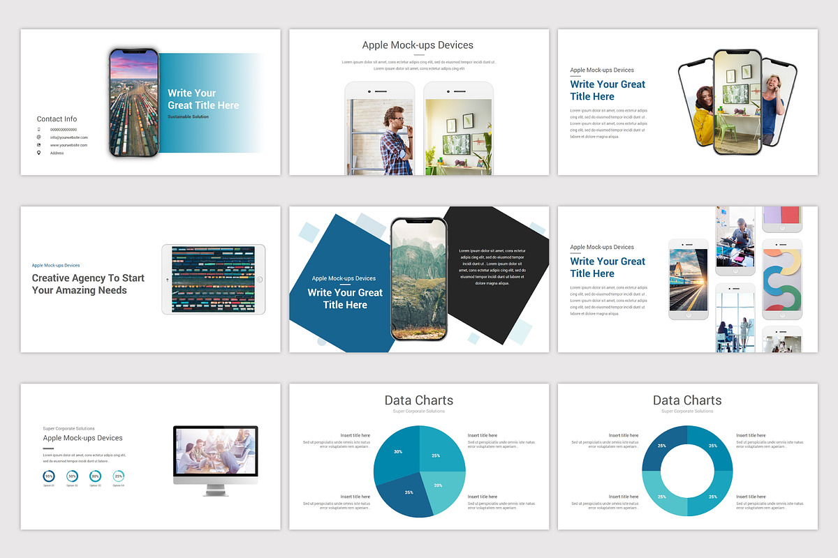 Best Startup Keynote Template, a Presentation Template by SlideOne (Photo 11 of 12)