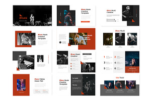 Blues - Powerpoint Template