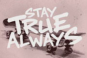 Crade Fuel Bold Brush Display Font, a Handwritten Font by Maulana Creative (Thumbnail 2 of 7)