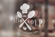 Set of vintage restaurant logos, a Branding & Logo Template by AkimD (Thumbnail 4 of 11)