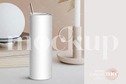 20oz Skinny Tumbler Mockup, a Cups & Container Mockup by MoMockups (Thumbnail 2 of 4)