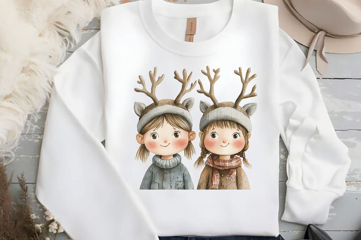Christmas Family Bundle, an Illustration by DreamCafeArt (Photo 6 of 7)