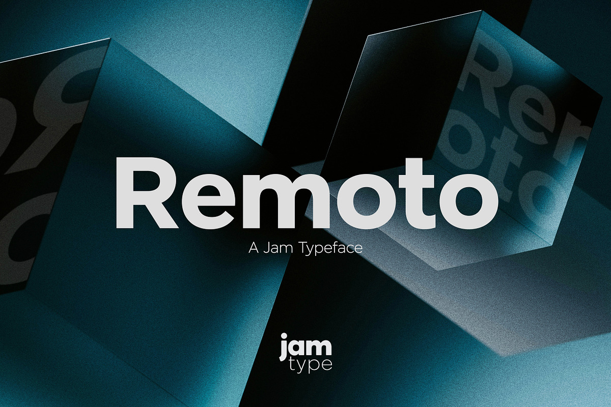 Remoto Typeface, a Sans Serif Font by JAM Type (Photo 2 of 35)