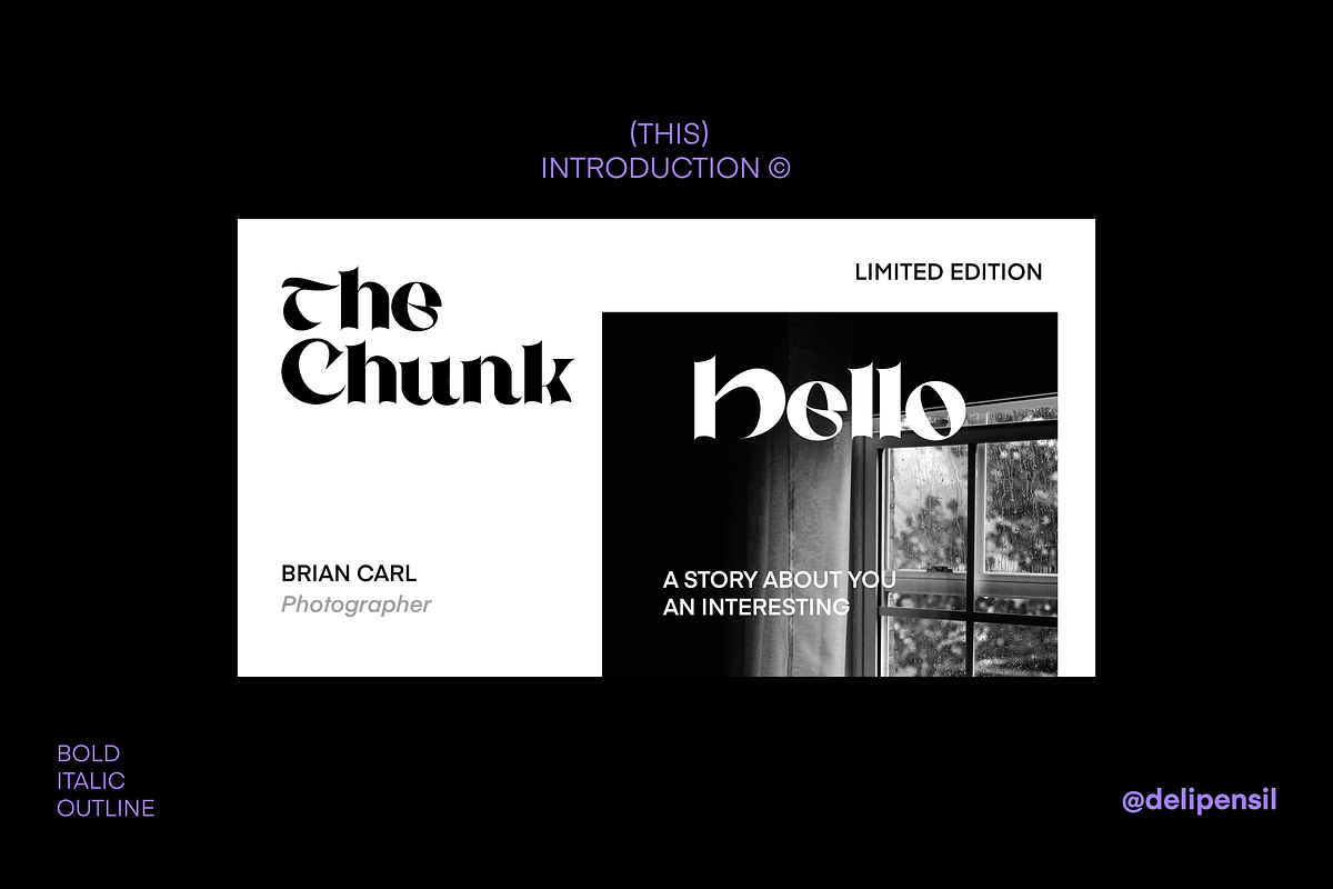 AUORA Vintage Modern Typeface, a Serif Font by delipensil (Photo 5 of 8)