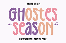 Ghostes Season - Handwritten Display