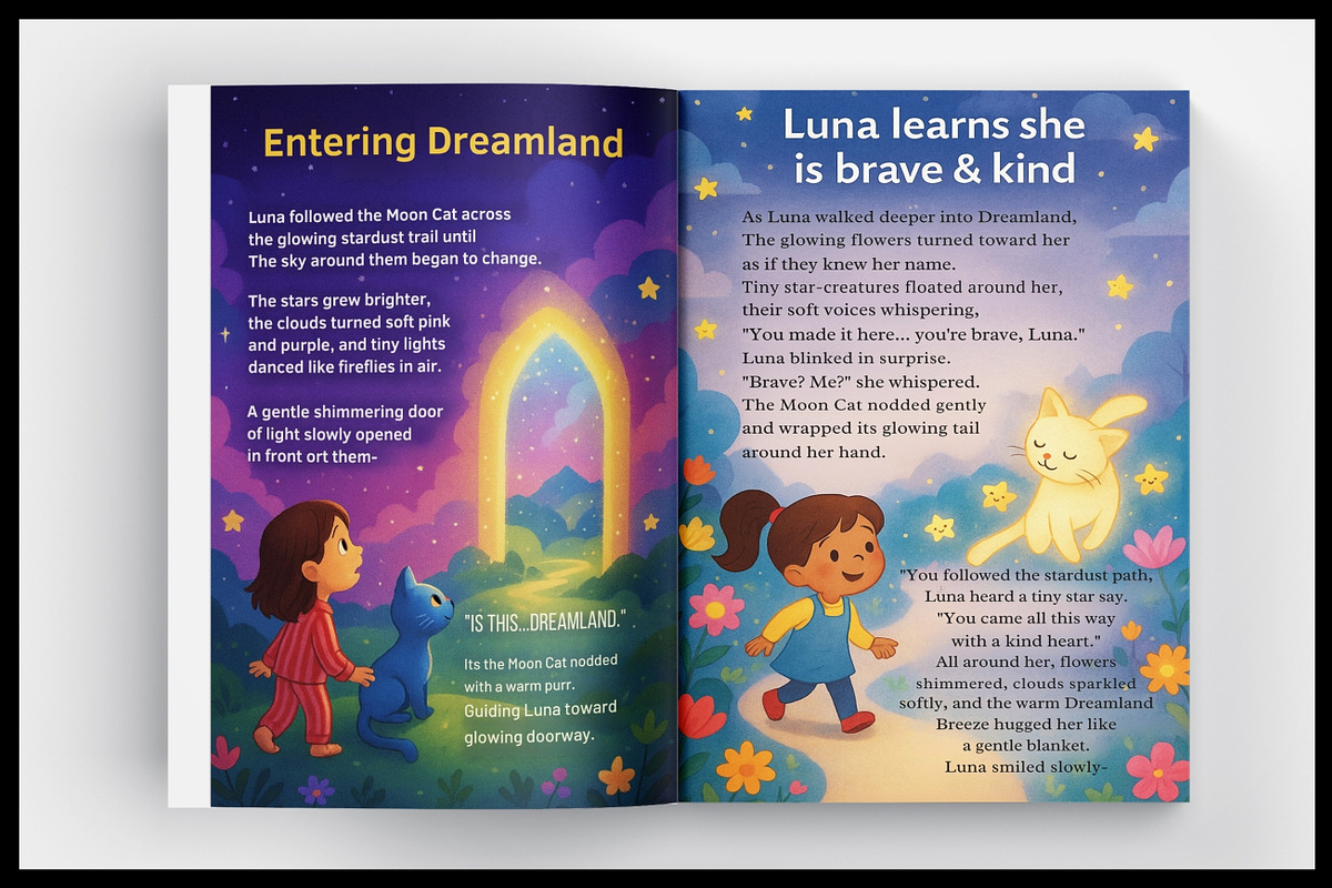 Little Dreamers Story Collection, a Stationery Template by Designmela01 (Photo 7 of 7)