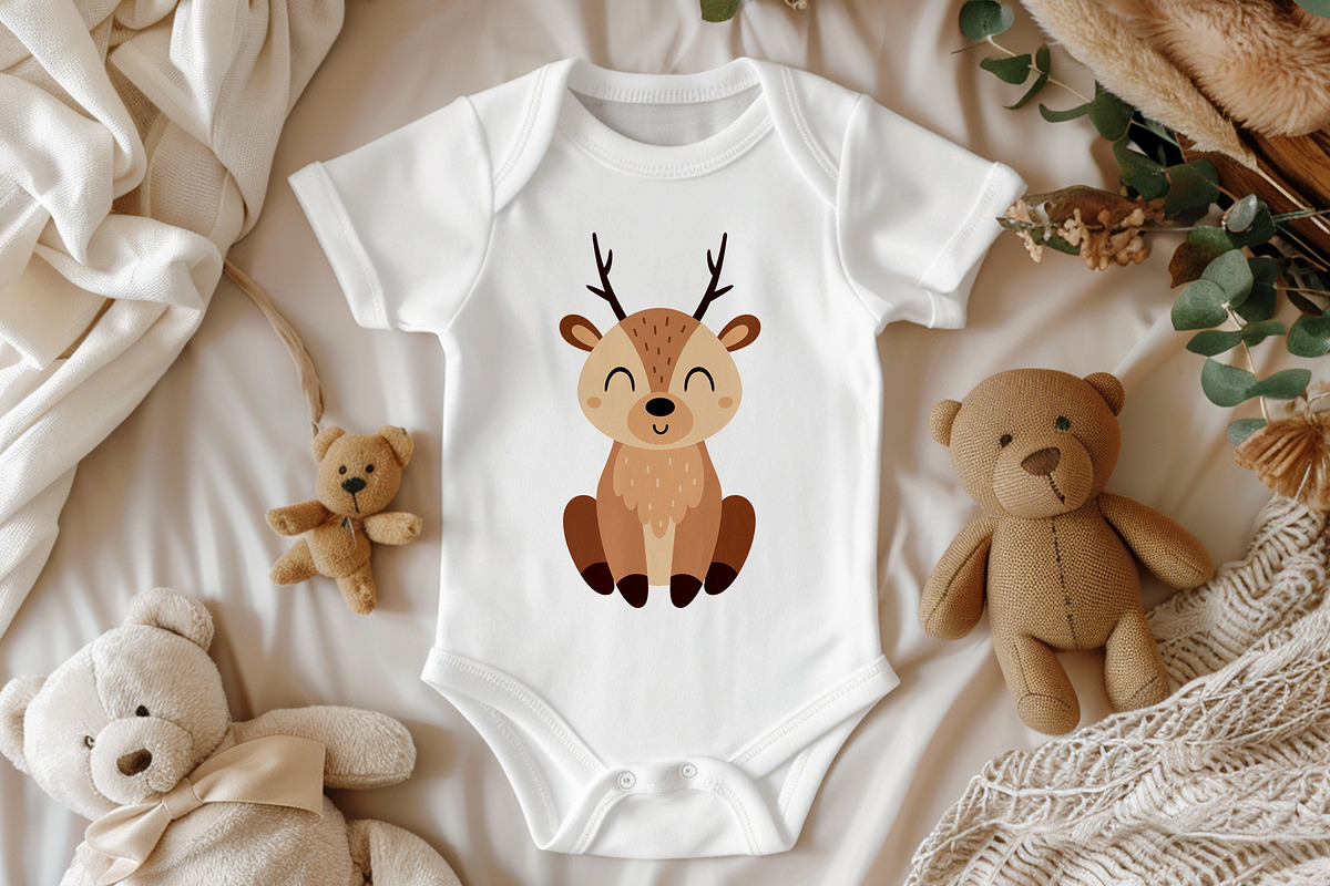 Woodland Animals Clipart, an Animal Illustration by JulzaArt (Photo 4 of 7)