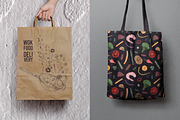 Wok food cards, seamless patterns, a Food Illustration by Good Studio (Thumbnail 11 of 13)