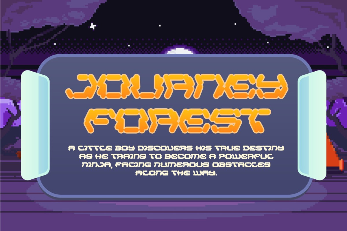 Swepiers - Pixel Gaming Font, a Font by Dhabee (Photo 11 of 15)
