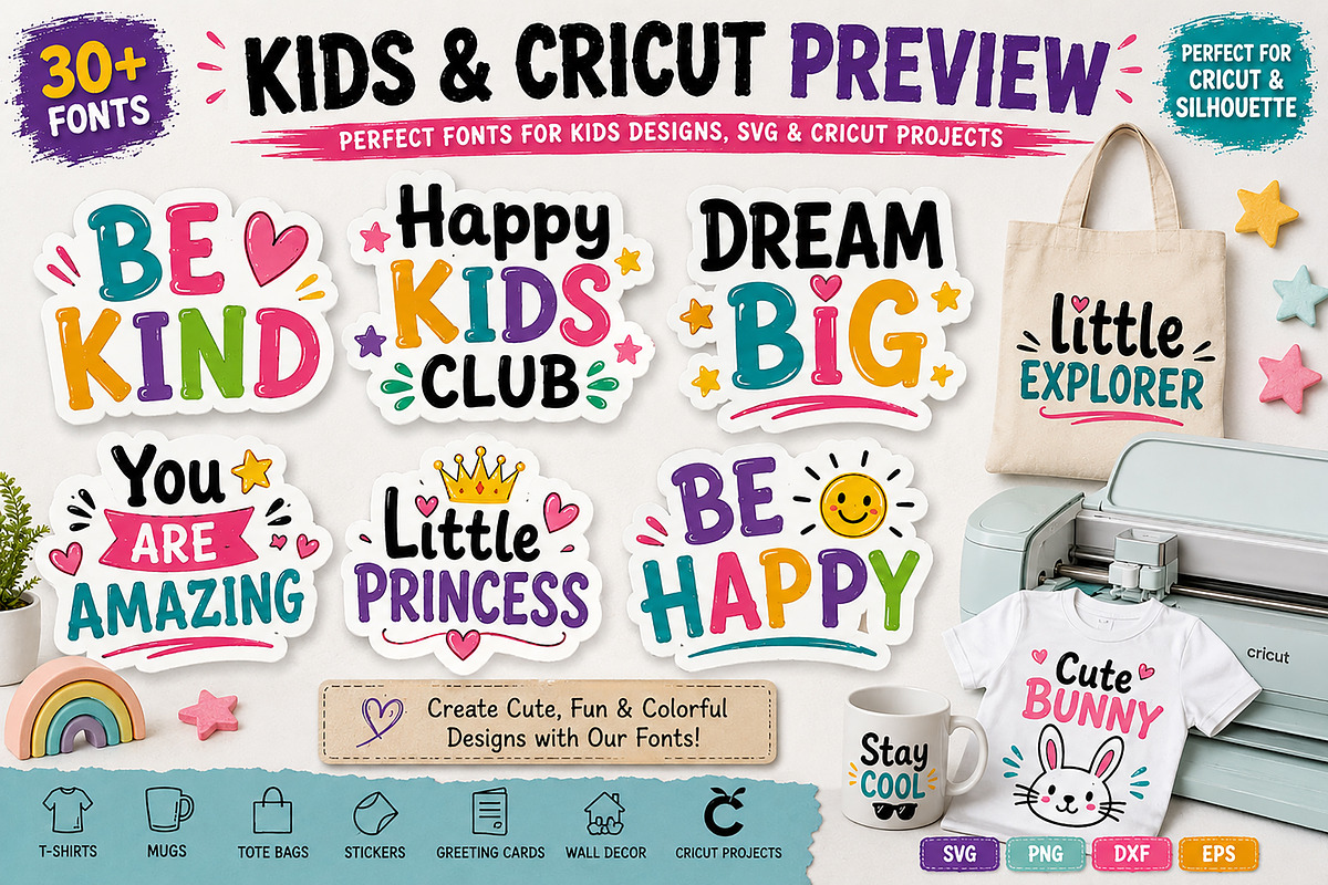 Trendy Mega Bundle Font, a Sans Serif Font by Wow Magic (Photo 10 of 10)