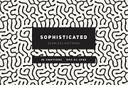 Sophisticated Seamless Patterns, a Pattern Graphic by Curly_Pat (Thumbnail 1 of 9)