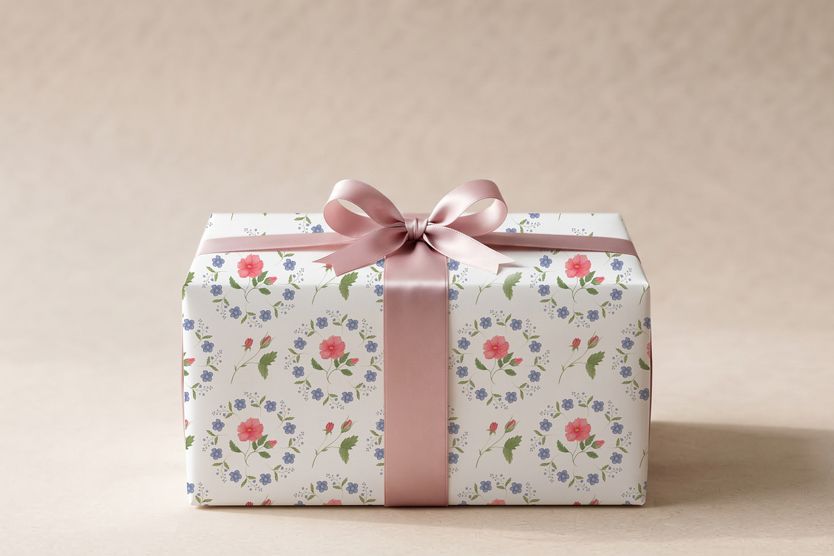 Rose & Forget Me Not Patterns, a Pattern Graphic by Nadia Semyroz (Photo 5 of 6)