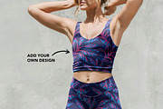 Fashion Mockup Women's Activewear 02, an Apparel Mockup by Andrea Muller (Thumbnail 2 of 7)