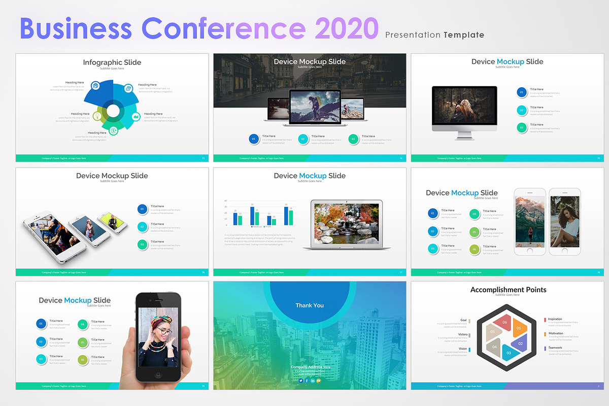 Business Conference Template, a Presentation Template by GraphicBerg (Photo 10 of 12)
