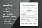 ATS Resume Template Google Docs, a Resume Template by bonadigitals (Thumbnail 5 of 5)