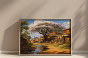 Spring in Africa Wall Art Set, a Decorative Illustration by PrintablesByFranklyn (Thumbnail 3 of 16)