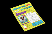 Creative Brutalism CV Resume Pack, a Resume Template by Neermana (Thumbnail 3 of 5)