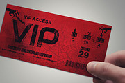 Halloween VIP PASS card, a Card Template by Tzochko (Thumbnail 5 of 5)