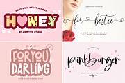 Heart Font Bundle | 8 Love Fonts, a Script Font by Airotype (Thumbnail 2 of 5)