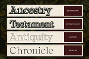 Gloudy 3D, a Serif Font by Craft Supply Co. (Thumbnail 3 of 8)