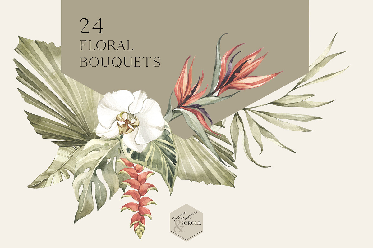 BIRD GARDEN Tropical collection, an Animal Illustration by Anastezia Luneva (Photo 10 of 13)