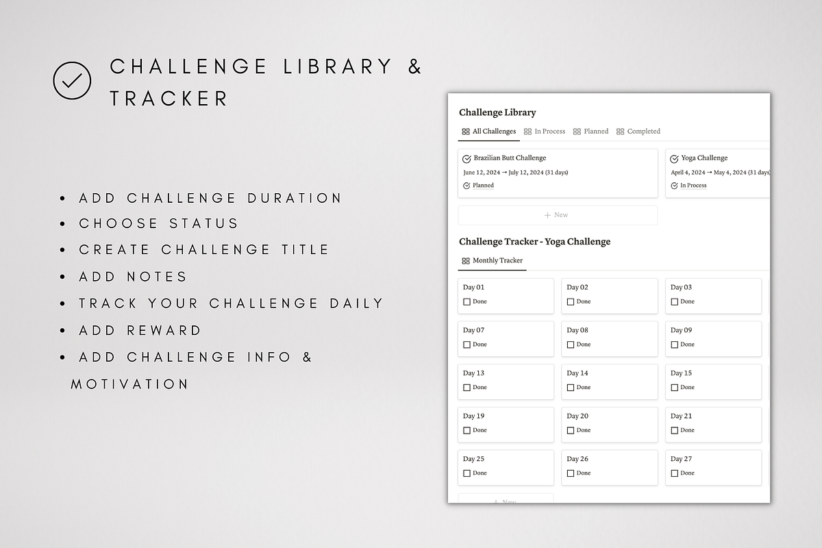 Digital Fitness & Workout Challenge, a Templates & Theme by BRANDcontent (Photo 4 of 7)