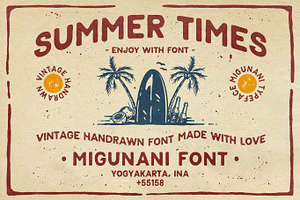 Migunani Typeface