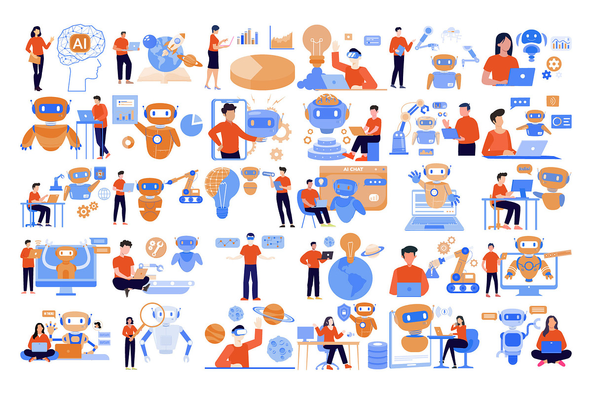 Stunning AI- Illustration, an Illustration by Vector Portal (Photo 2 of 5)