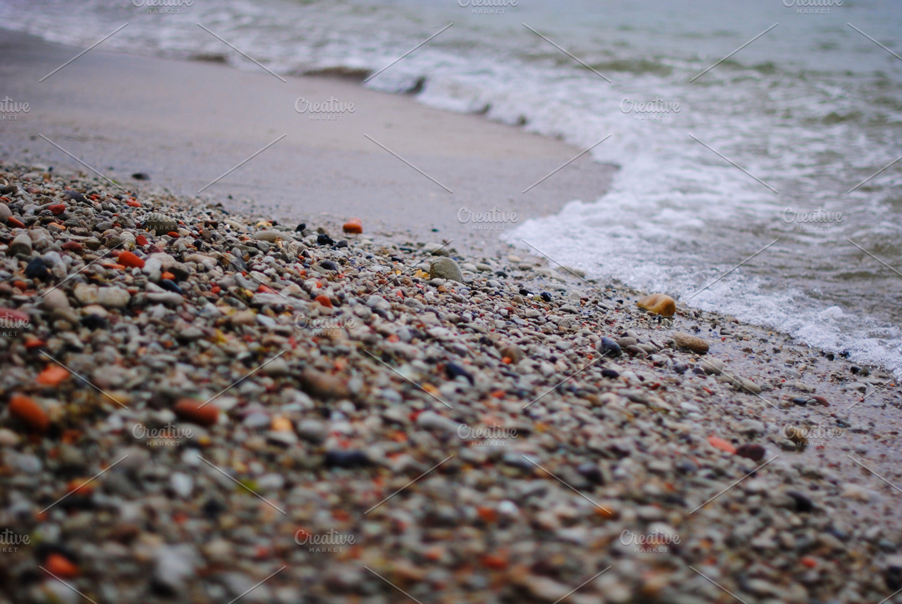 Baltic Sea Beach At Dusk