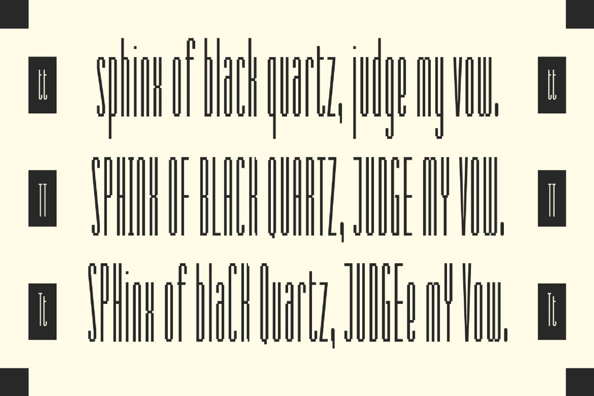 Displayxel, a Sans Serif Font by graphicook (Photo 4 of 10)