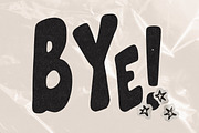 Sweetrouble Retro Bubble Font, a Sans Serif Font by The October Creative (Thumbnail 8 of 8)