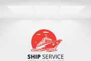 SHIP SERVICE LOGO, a Branding & Logo Template by Design_Creator (Thumbnail 1 of 2)