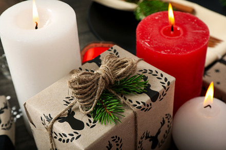 Concept of New Year's table setting, close up, an Arts & Entertainment Photo by AtlasStudio PRO