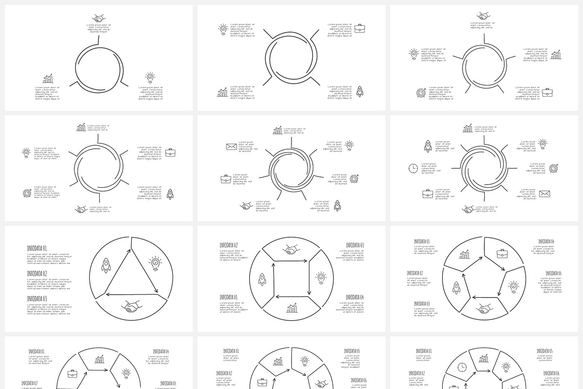 Keynote Doodle Infographics, a Presentation Template by Abert (Photo 11 of 11)