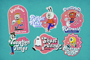 Sunnyside Groovy Font + Extras, a Script Font by Fortunes Co (Thumbnail 7 of 14)
