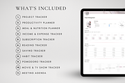 MEGA Notion Life Organizer Bundle, a Templates & Theme by BRANDcontent (Thumbnail 4 of 9)