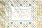 Islamic Moroccan & Azulejos Patterns, a Pattern Graphic by Alisa Fimen Design (Thumbnail 1 of 11)