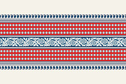 Blue Indian Block Print: Border Vol2, a Pattern Graphic by StabuLaRasa illustration (Thumbnail 6 of 13)