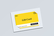 Gift Card Mockup Design, a Print Template by alimran24 (Thumbnail 19 of 33)