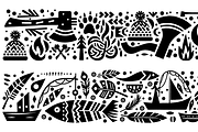 Vintage Livestock Folk Art, a Decorative Illustration by devastd (Thumbnail 12 of 28)