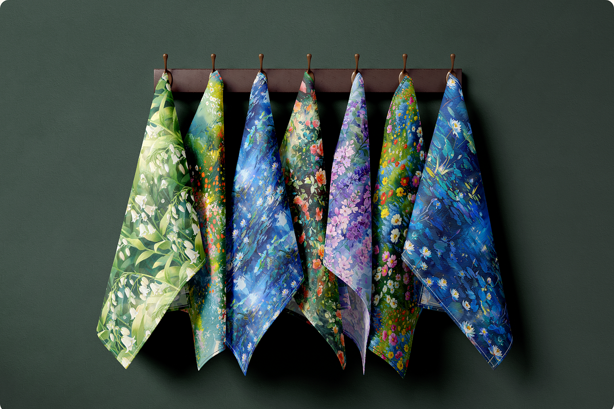 14 Dreamy Garden Patterns, a Pattern Graphic by Ninterints (Photo 14 of 14)