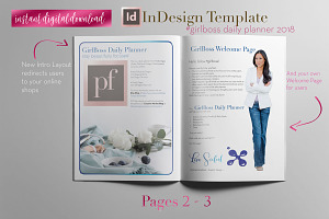 Daily Planner InDesign Template