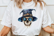 Watercolor Witch, Halloween Bundle, an Illustration by Pixels.Craft (Thumbnail 5 of 7)
